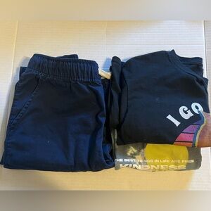 Boys Clothes Size 10/12, Two Shirts & One Pair Shorts
